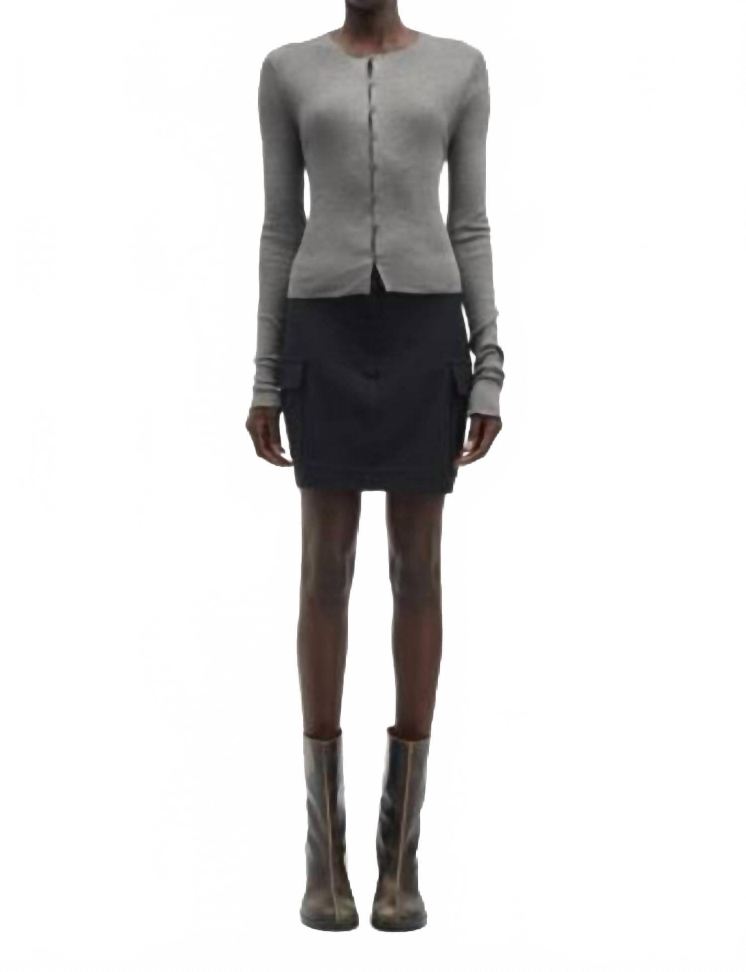 

Юбка Samaj в черном цвете SAMSOE