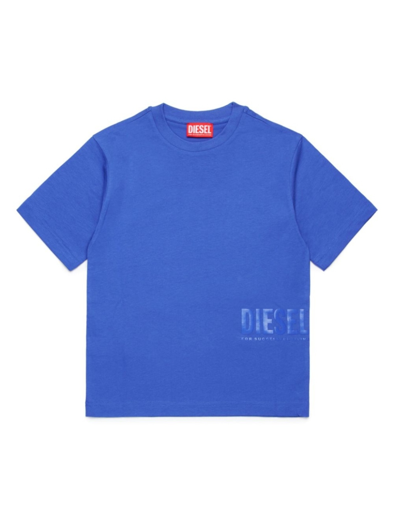 

Diesel Kids футболка с логотипом, синий