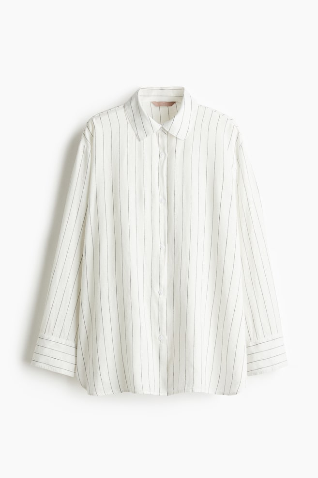 

Блузка из льняной смеси H&M, мультиколор