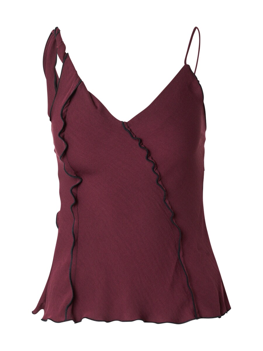 

Топ TOPSHOP, бордовый