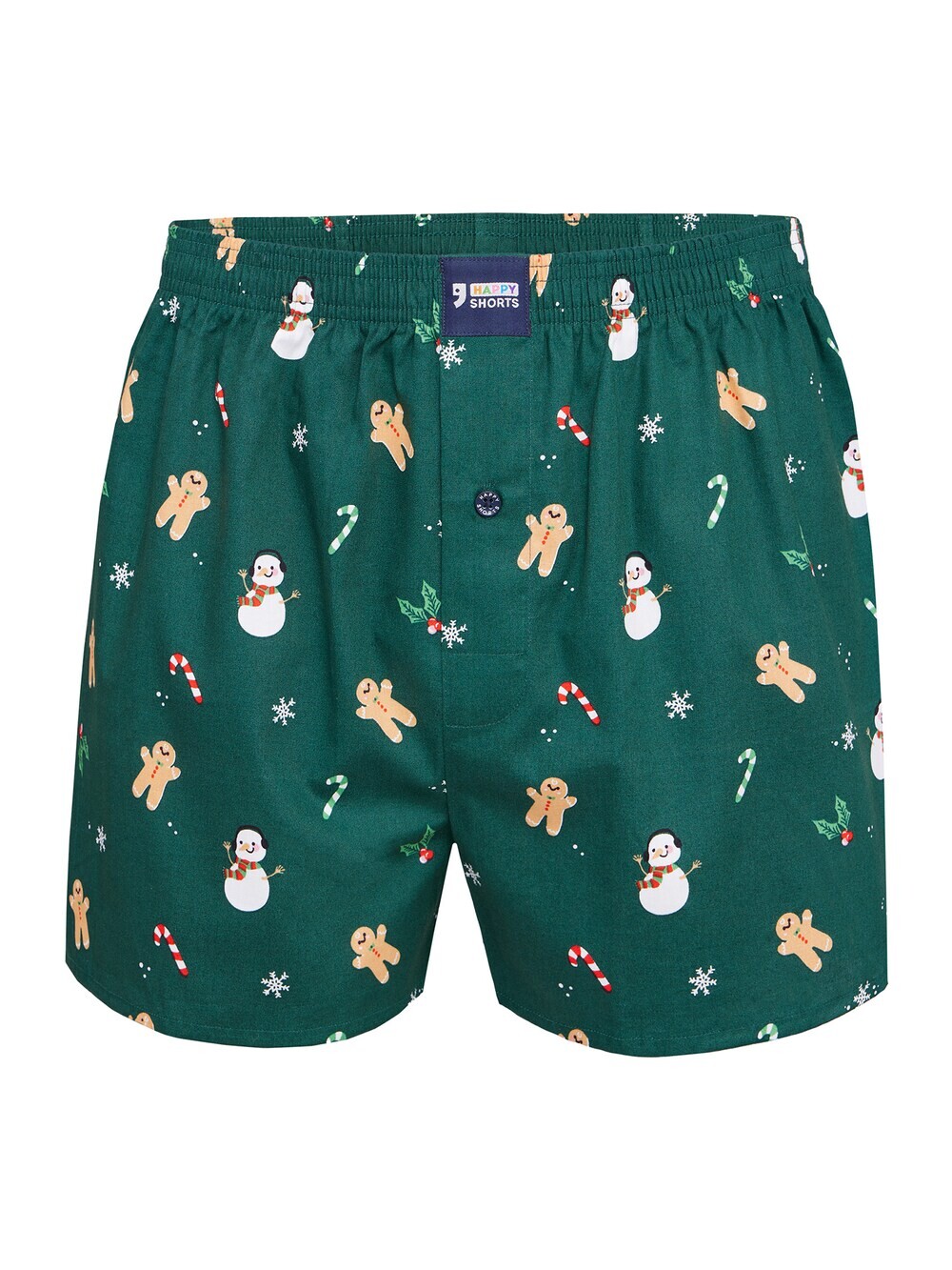 

Трусы боксеры Happy Shorts XMAS, зеленый