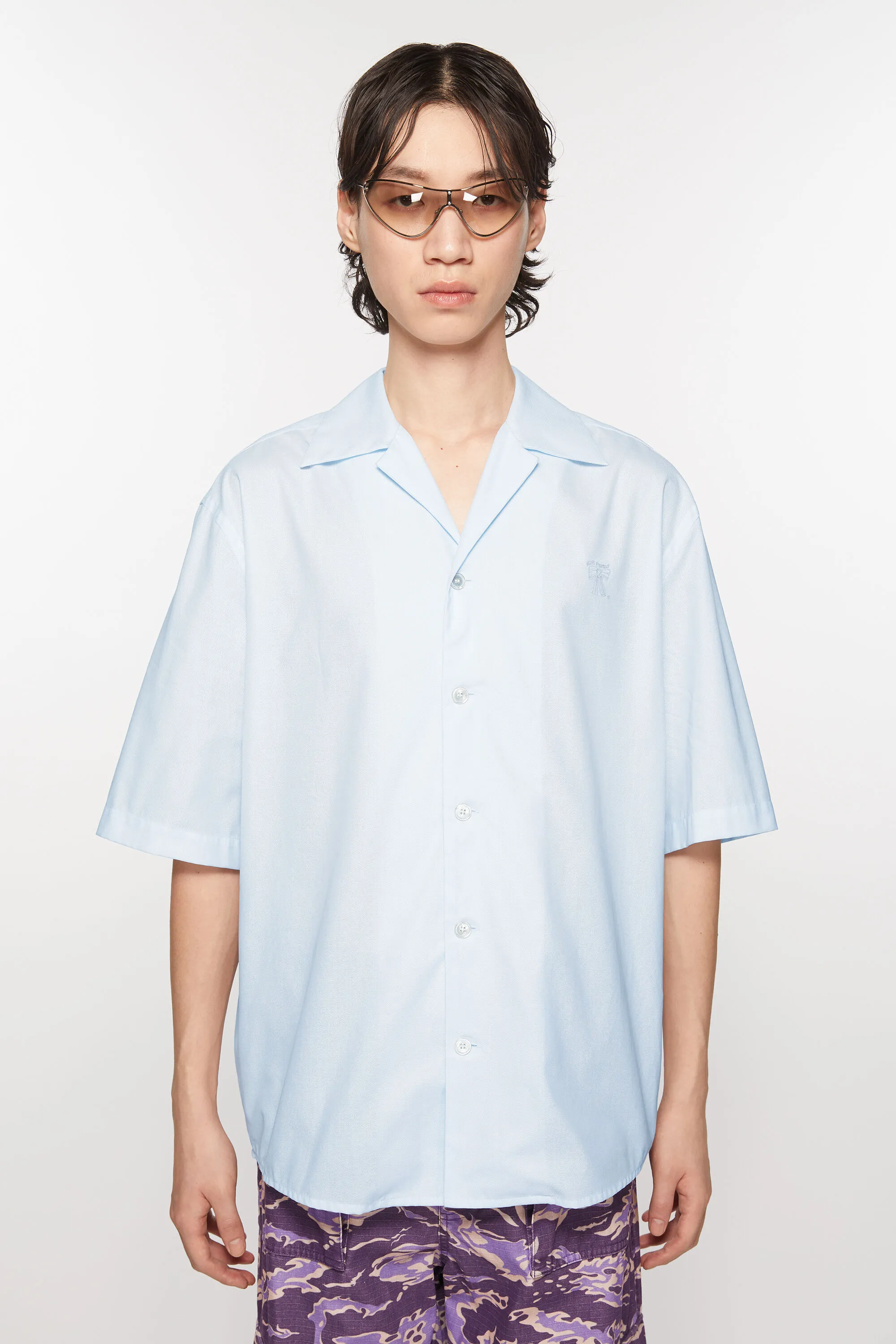 

Рубашка на пуговицах Acne Studios, голубой