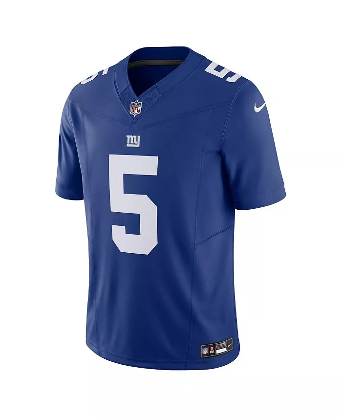 Мужская лимитированная джерси New York Giants Vapor F.U.S.E. Kayvon Thibodeaux Nike, синий — фото 2