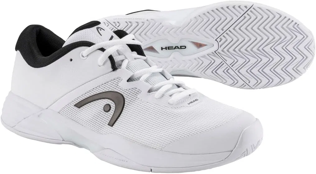 Кроссовки теннисные HEAD Revolt Evo 2.0, White/Black — фото 2