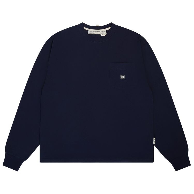 

Футболка Advisory Board Crystals Hologram Long-Sleeve Tee Navy, синий