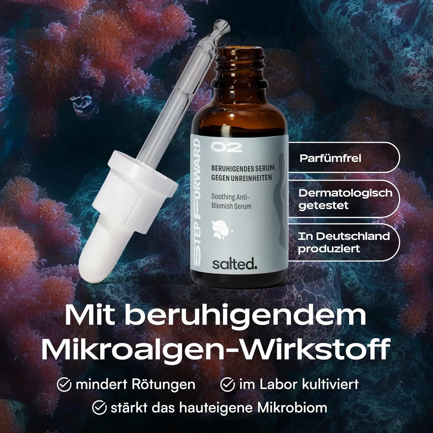 Сыворотка salted. — Успокаивающая против несовершенств от , Azelaic Acid — фото 3
