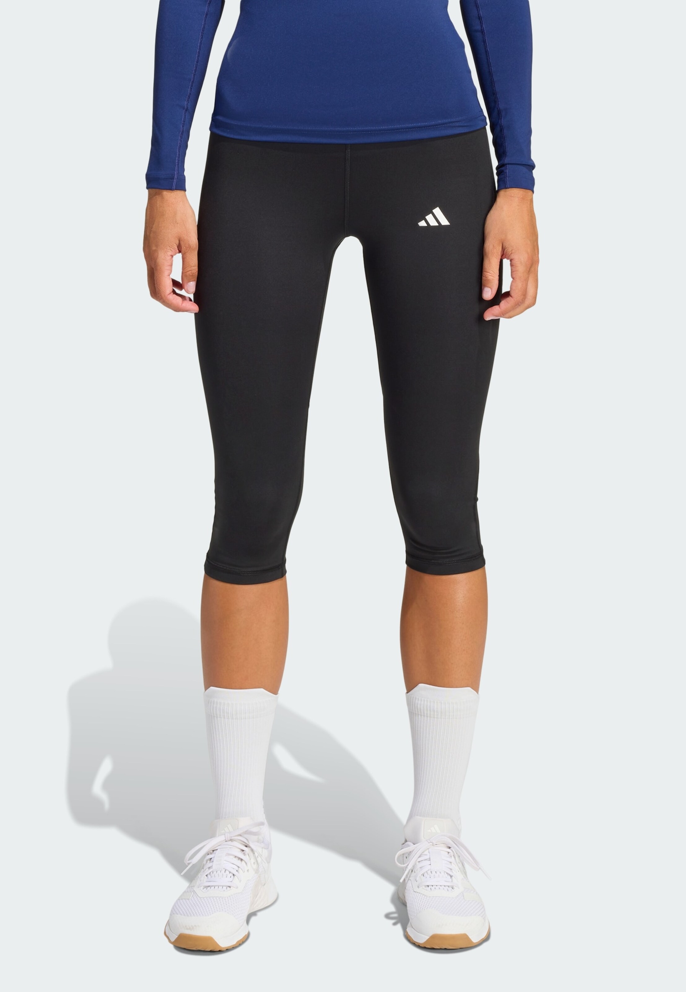 Adidas Performance Скинни для тренировок в черном цвете — фото 2