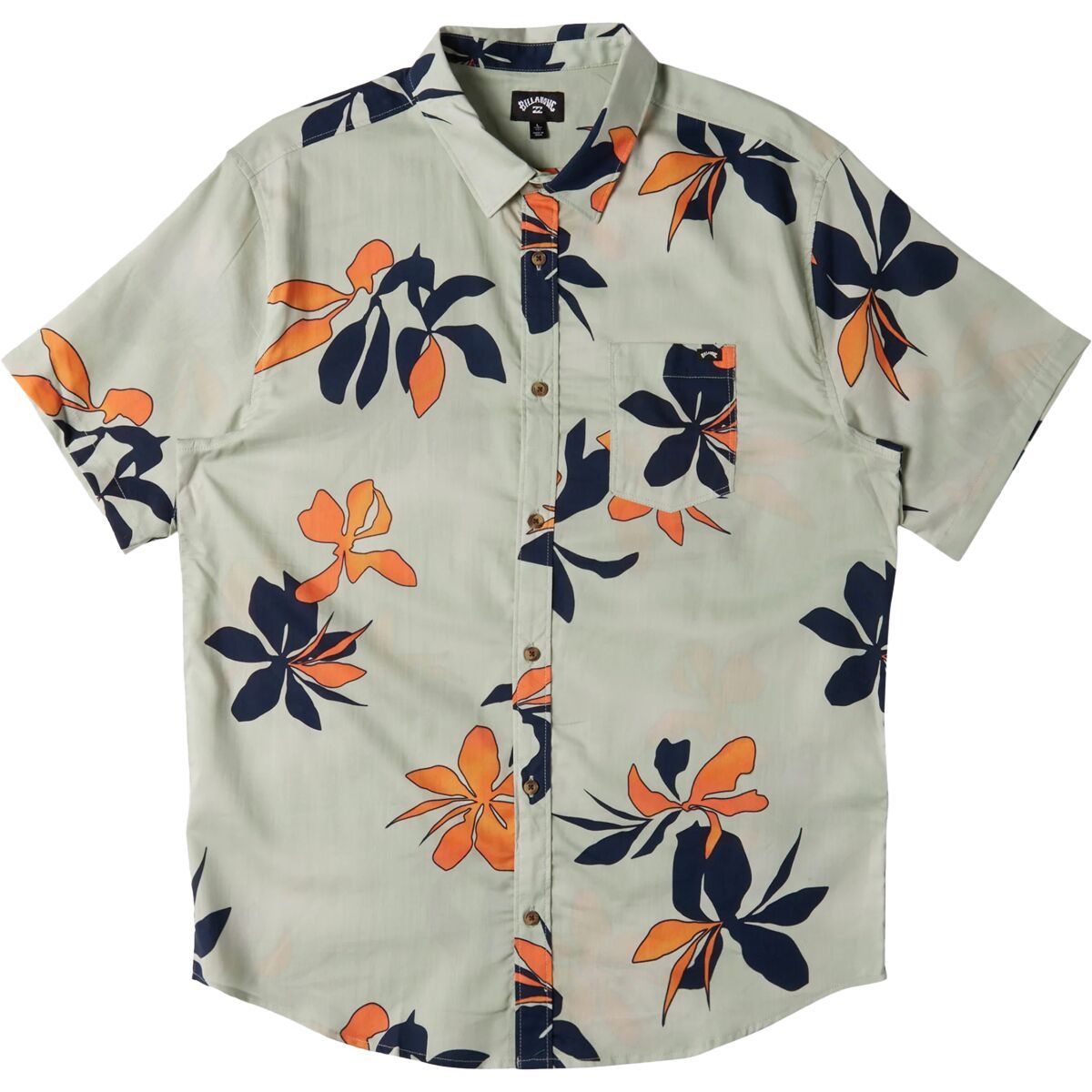 

Воскресная рубашка с коротким рукавом Billabong, синий