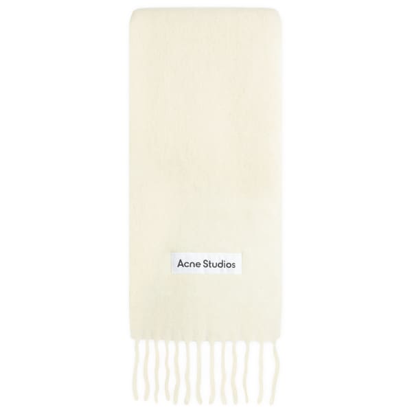 

Вышитый шарф «Долина» Acne Studios, белый