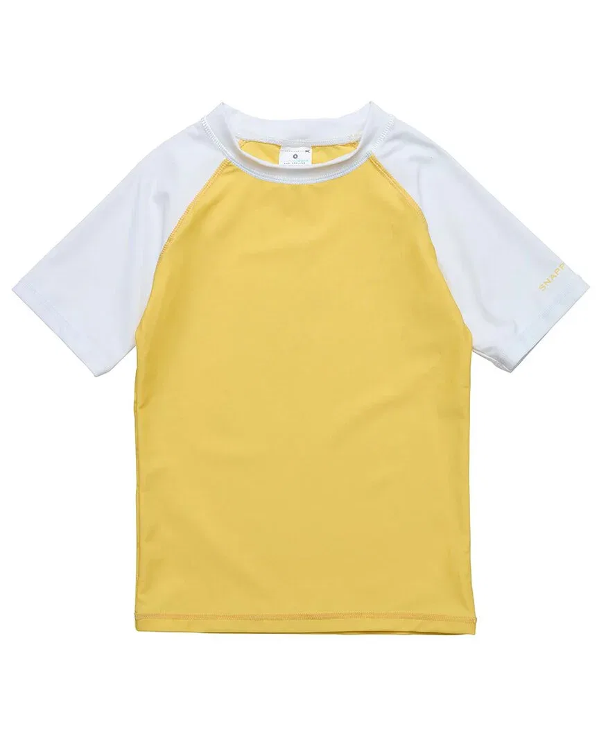 Snapper Rock Sustainable Rash Top, желтый