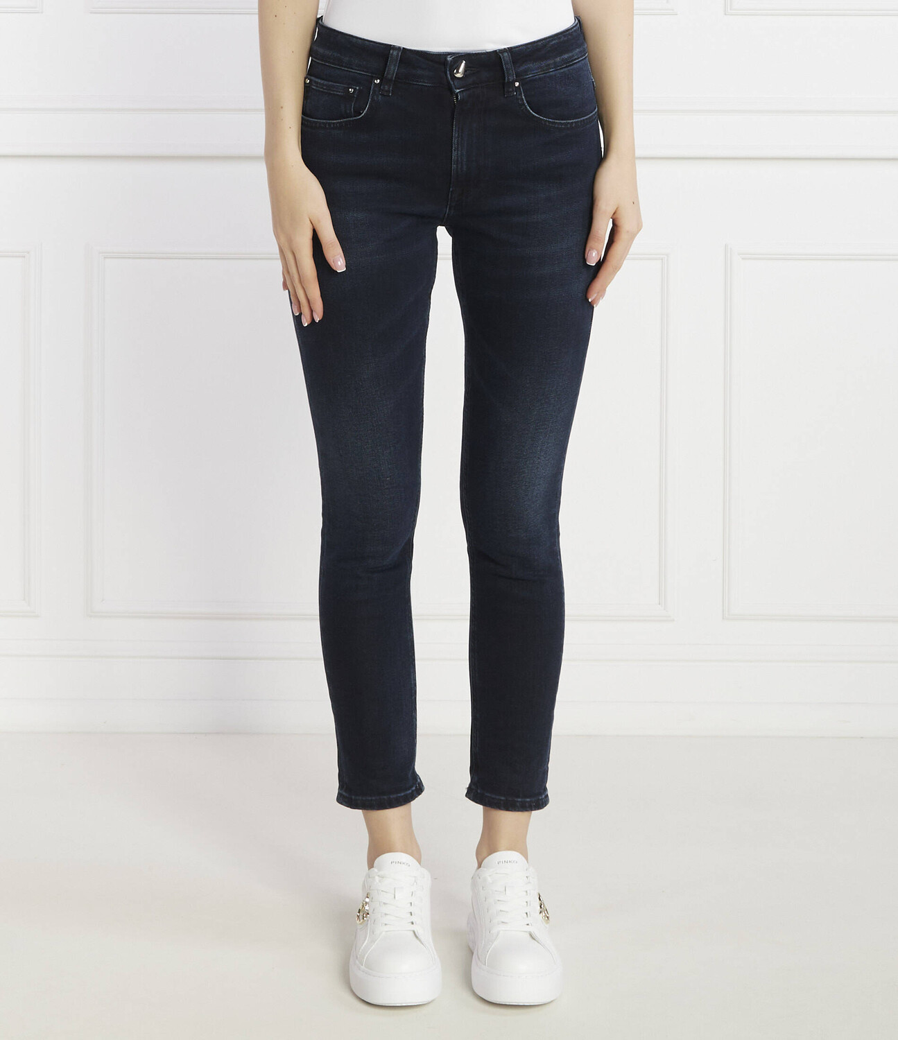 

Джинсы DONDUP - made in Italy MILA carrot fit, темно-синий