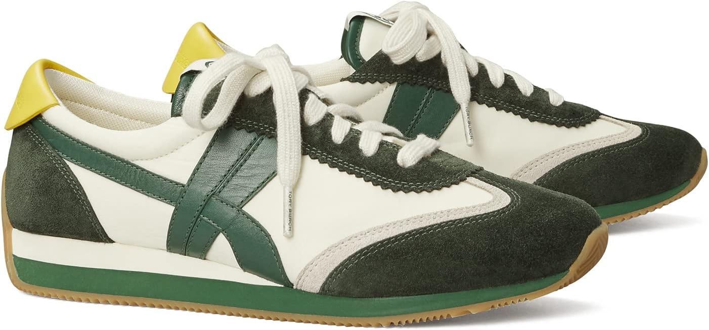 Кроссовки Tory Burch Women's Hank Sneaker, New Ivory/Militare