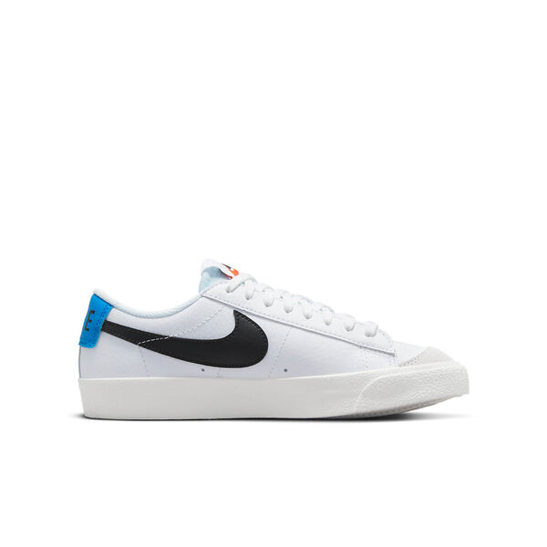 Кроссовки blazer low '77 'white light photo blue' Nike, белый — фото 2