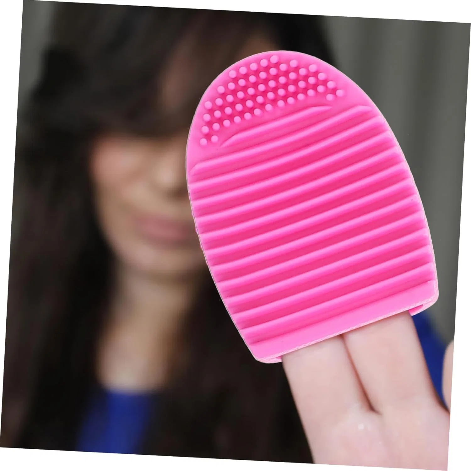 Набор для очистки кистей Silicone Brush Cleaner, 6 шт, KAILIKETIY — фото 4