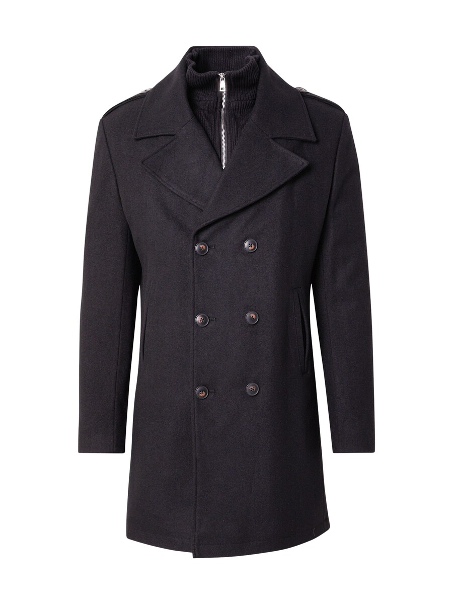 

Межсезонное пальто Bruun & Stengade Between-Seasons Coat Buckland, черный