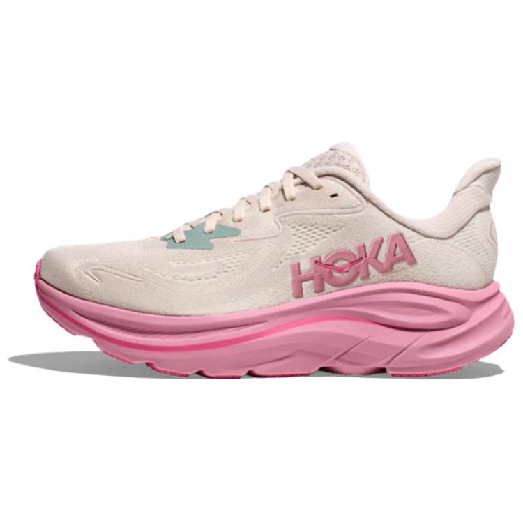 

HOKA ONE ONE Женские кроссовки для бега Clifton 10 Slip Resistant Abrasion Resistant Low Top Pink