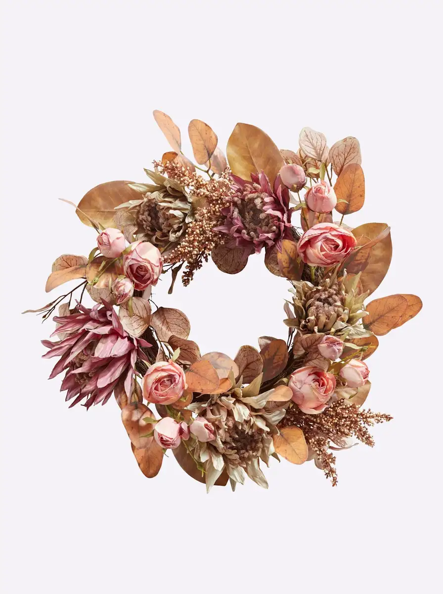 

Heine домашний искусственный венок Heine home 50х50 см, цвет natur