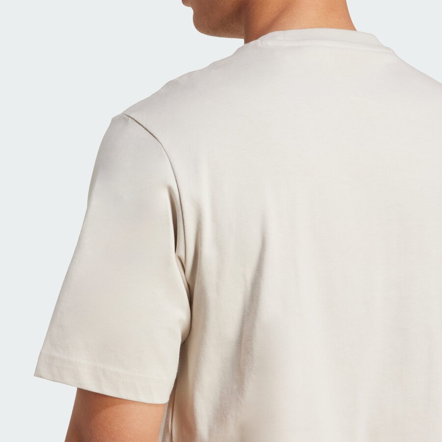 Футболка Performance ADIDAS SPORTSWEAR Collegiate Lineage, светло-бежевый — фото 4