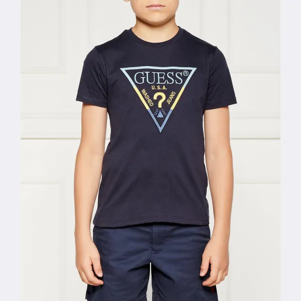 

Футболка стандартного кроя Guess, синий