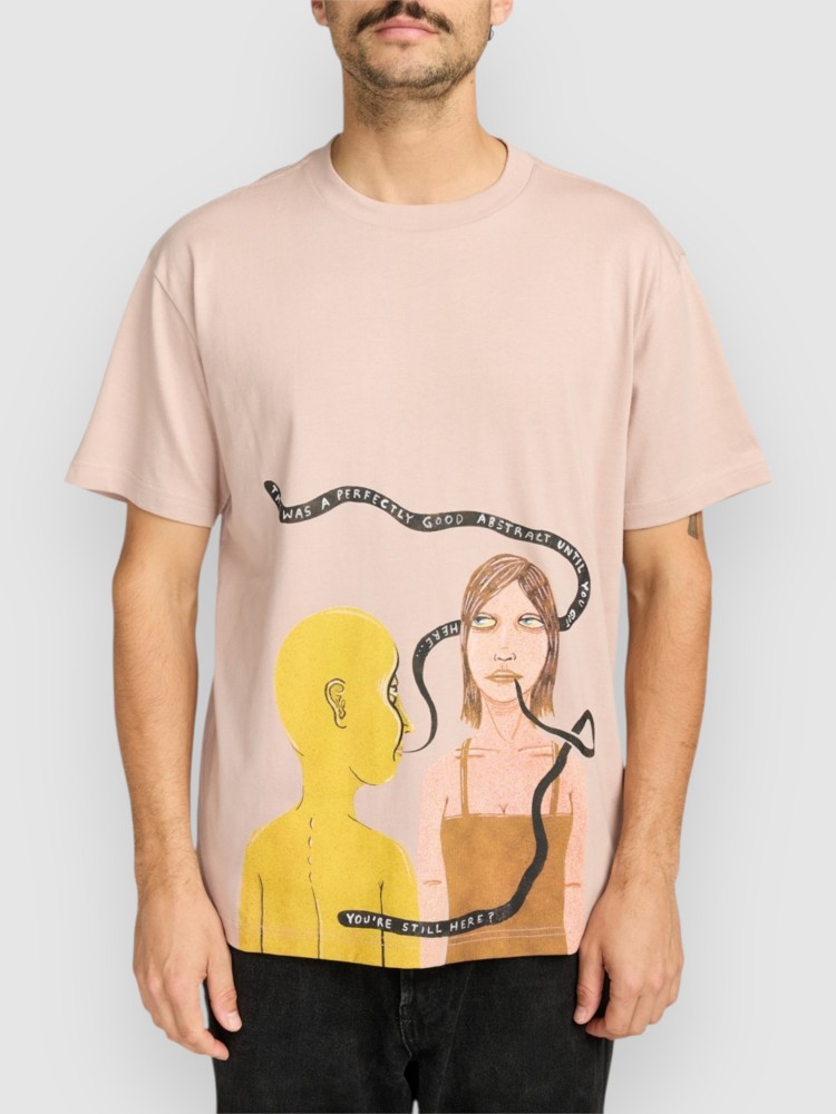 

Футболка RVCA Youre Still Here T-Shirt, pale mauve