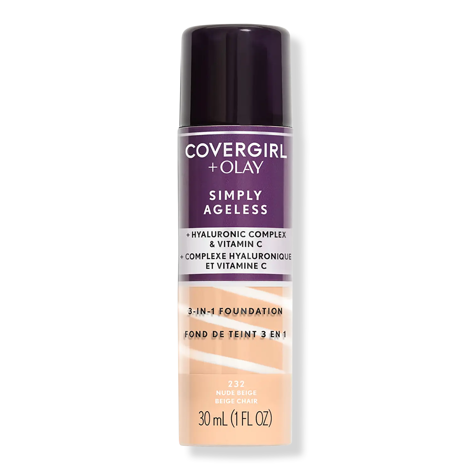 

Жидкая тональная основа Olay Simply Ageless 3-в-1 CoverGirl, Nude Beige