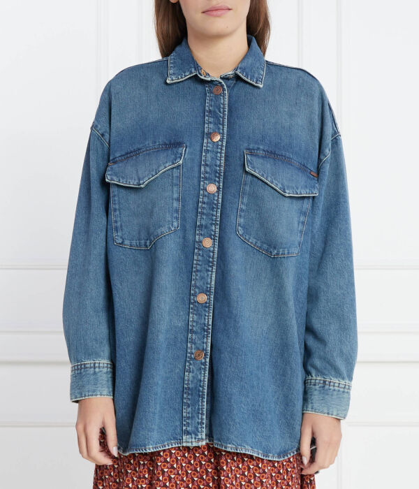 

Рубашка Relaxed fit Pepe Jeans London, синий