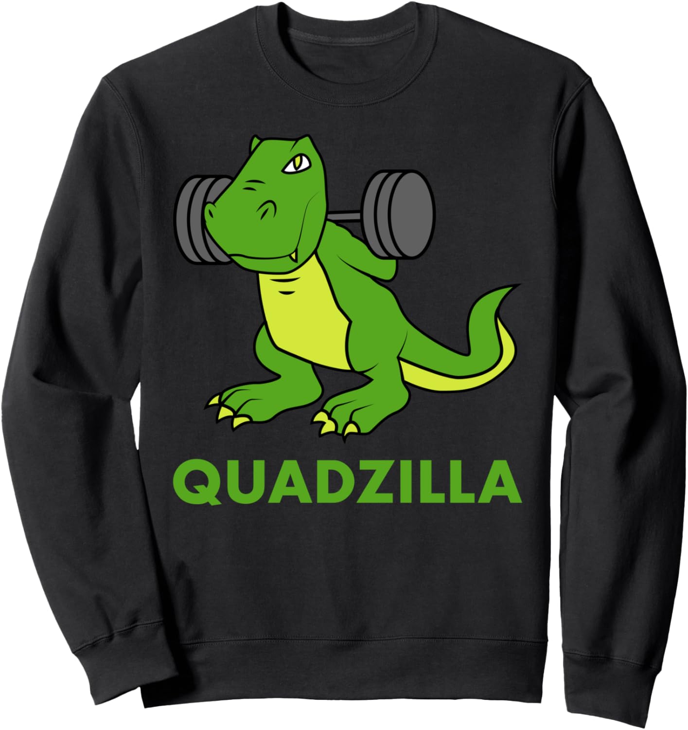

Квадзилла Динозавр Тираннозавр Квадзилла Динозавр Тираннозавр Тренировочная толстовка Funny Fitness Funny Fitness, черный