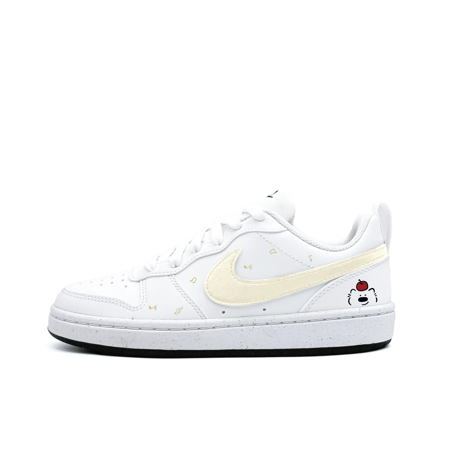 Кроссовки для скейтбординга детские Nike Court Borough Low White