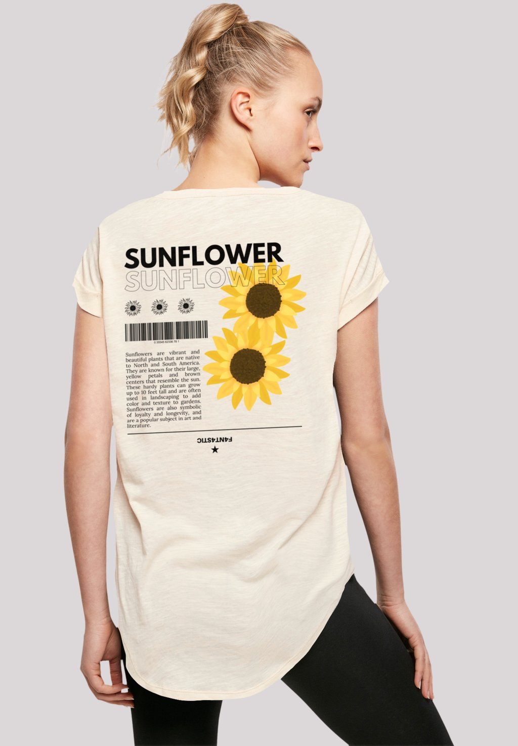 

Футболка с принтом SONNENBLUME F4NT4STIC, песочный