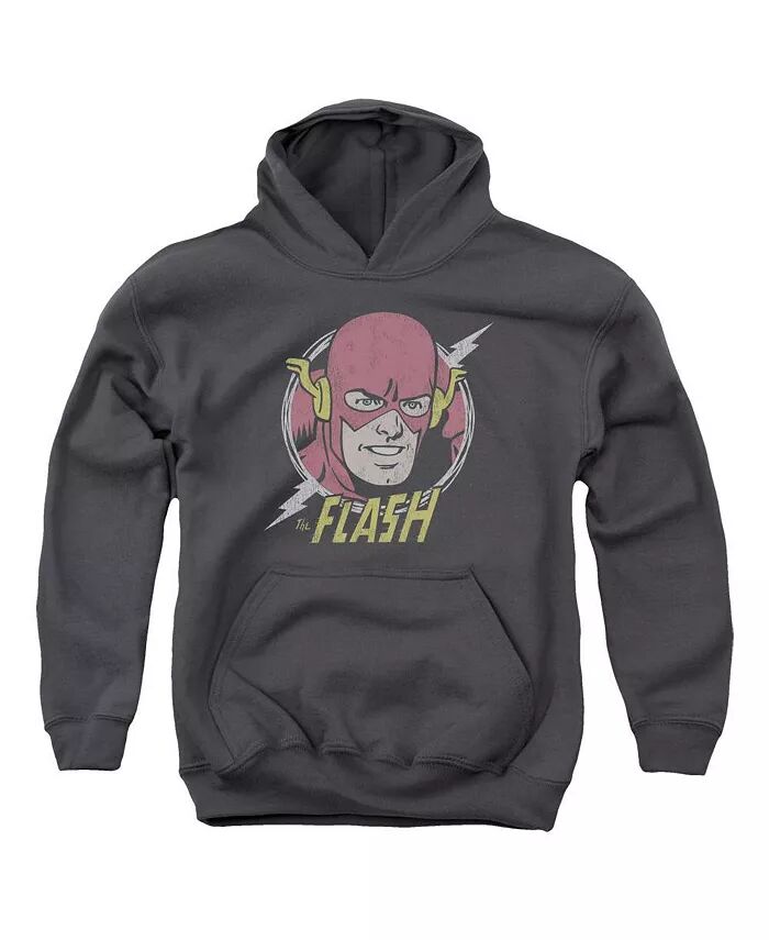 

Dc Youth DC Comics Flash Vintage Voltage Pull Over Hoodie / Толстовка с капюшоном, серый