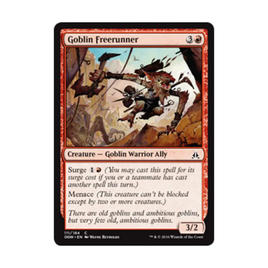 

CCG Гоблин-фрираннер (клавиша C), MTG - Oath of the Gatewatch