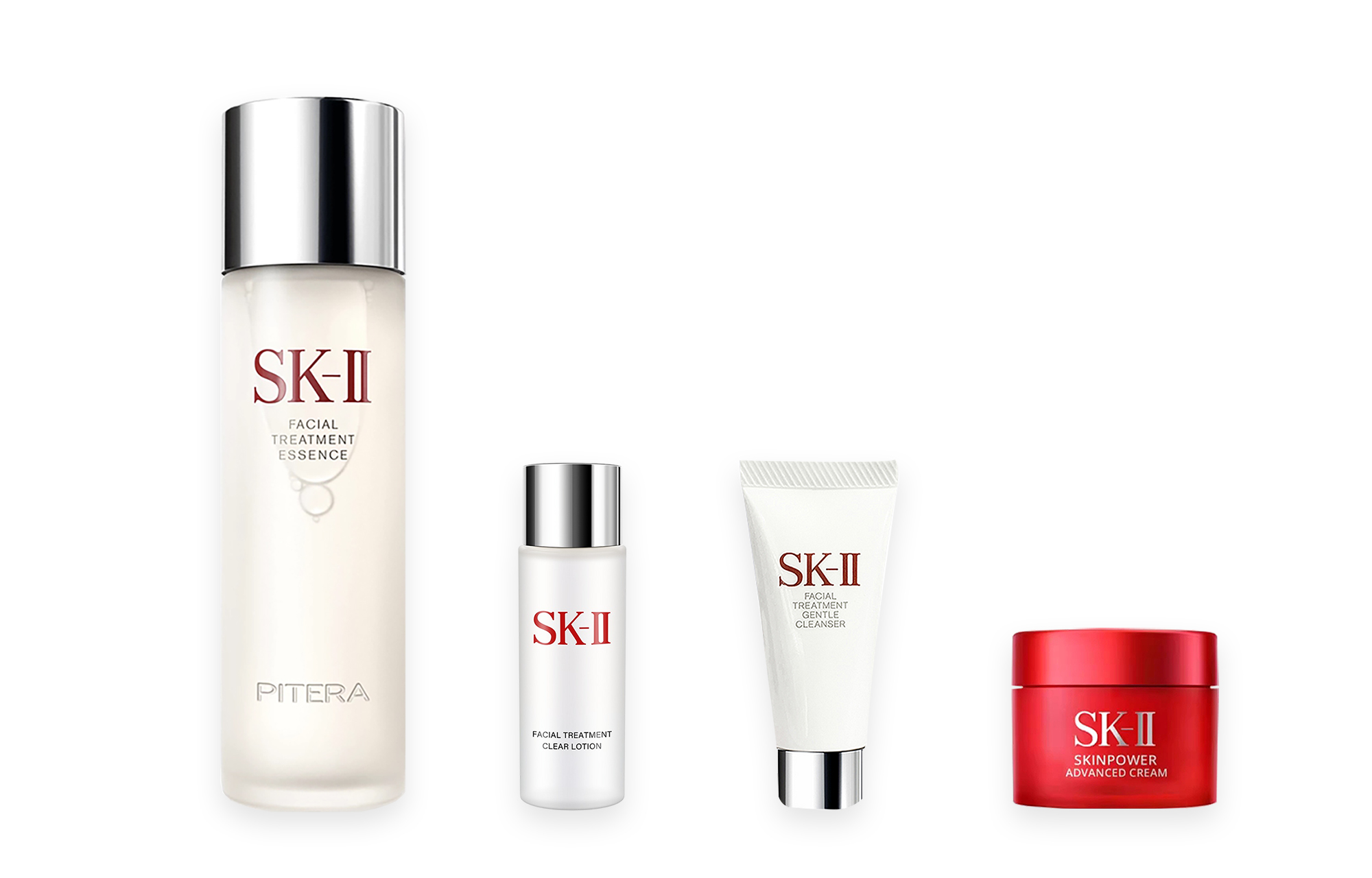 SK-II Набор SK II Serum Lotion Big Red Bottle Box Skincare Sets успокаивающий, увлажняющий и освежающий комплект из четырех предметов/комплект из пяти предметов — фото 4