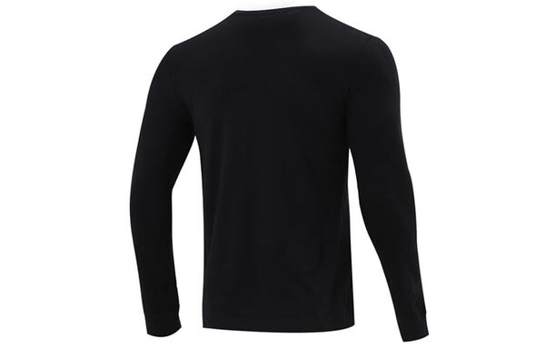 Футболка game so fresh basketball sports printing round neck long sleeves black Nike, черный — фото 2