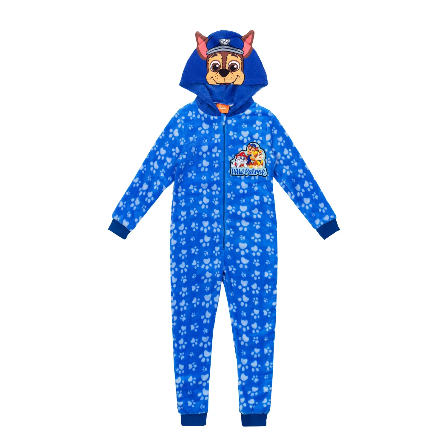 Пижама-комбинезон флисовая Paw Patrol, синий