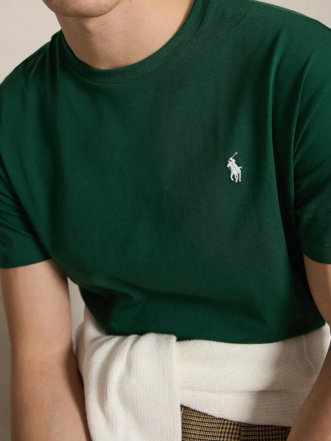 Футболка прямого кроя Polo Ralph Lauren, Green — фото 2