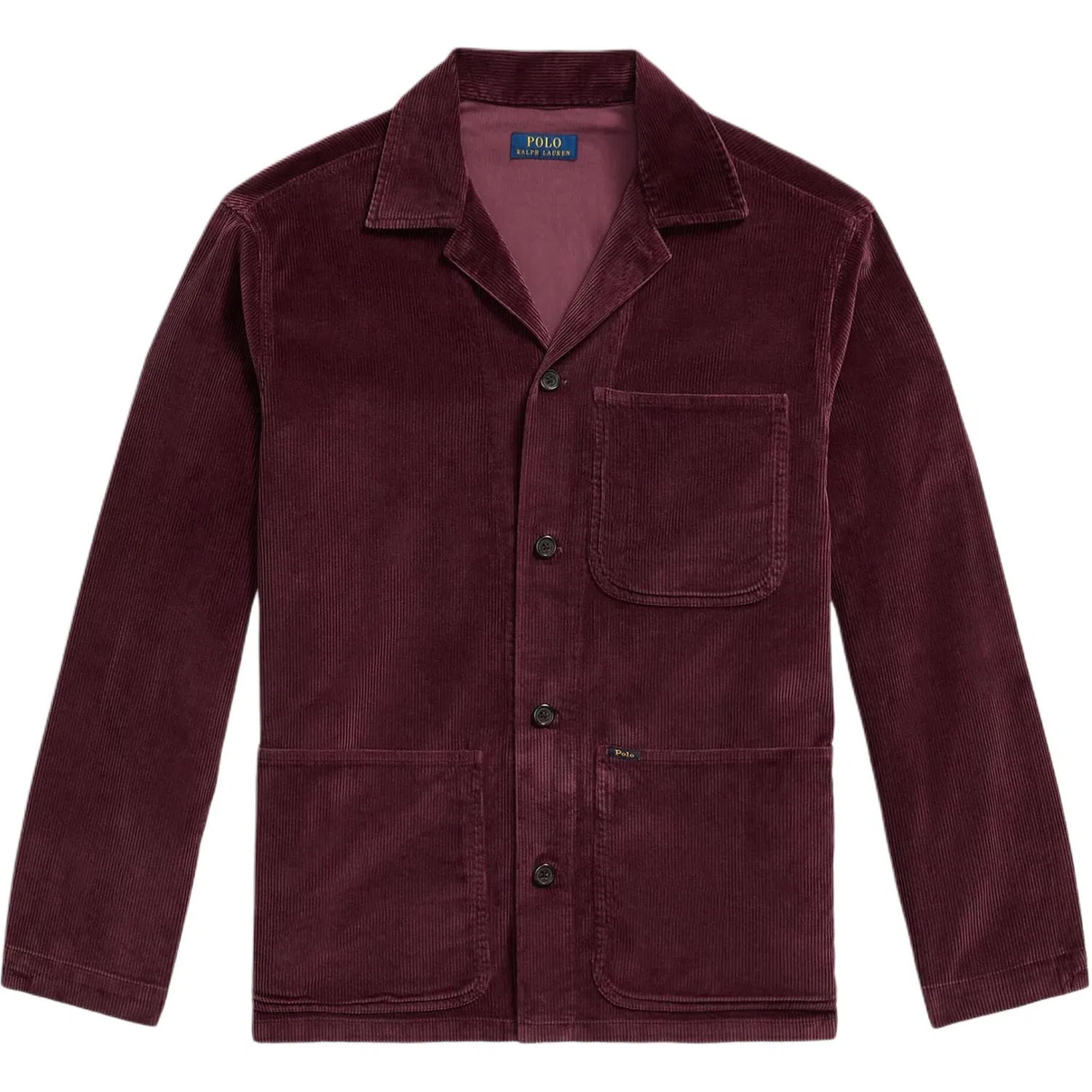 Рубашка из вельвета с длинным рукавом Polo Ralph Lauren, Dark Red