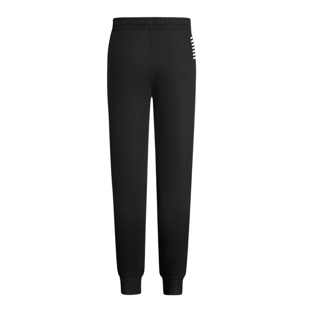 EMPORIO ARMANI EA7 FW24 спортивные трикотажные брюки мужские black — фото 3