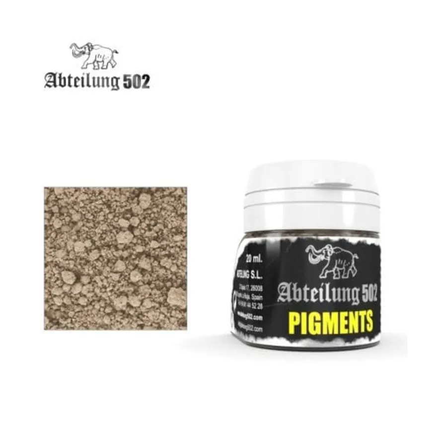 

Светлая Европейская Земля, Abteilung 502 - Pigments