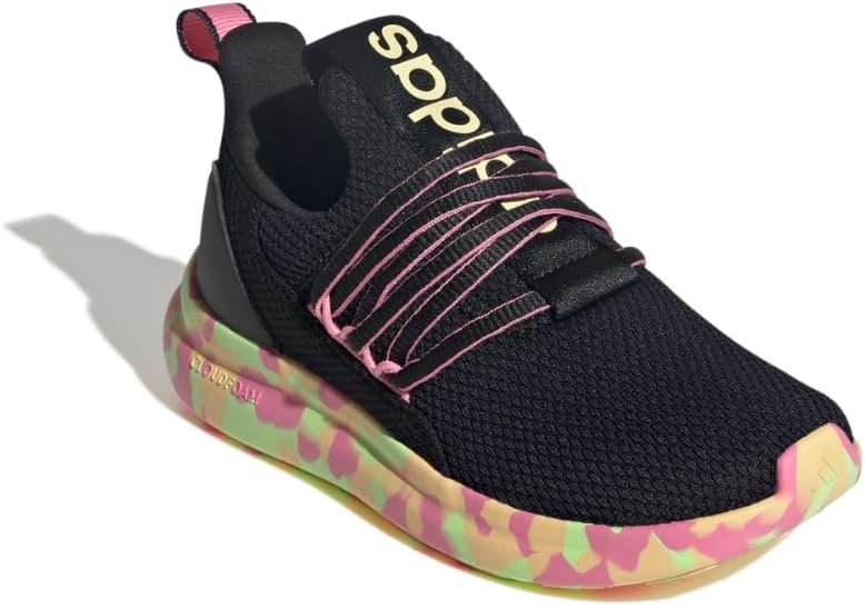 

Беговые кроссовки adidas Kids Lite Racer Adapt 7.0, черный/розовый