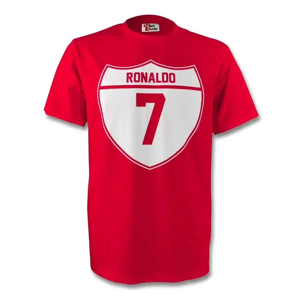 Футболка с логотипом Manchester United FC, красный