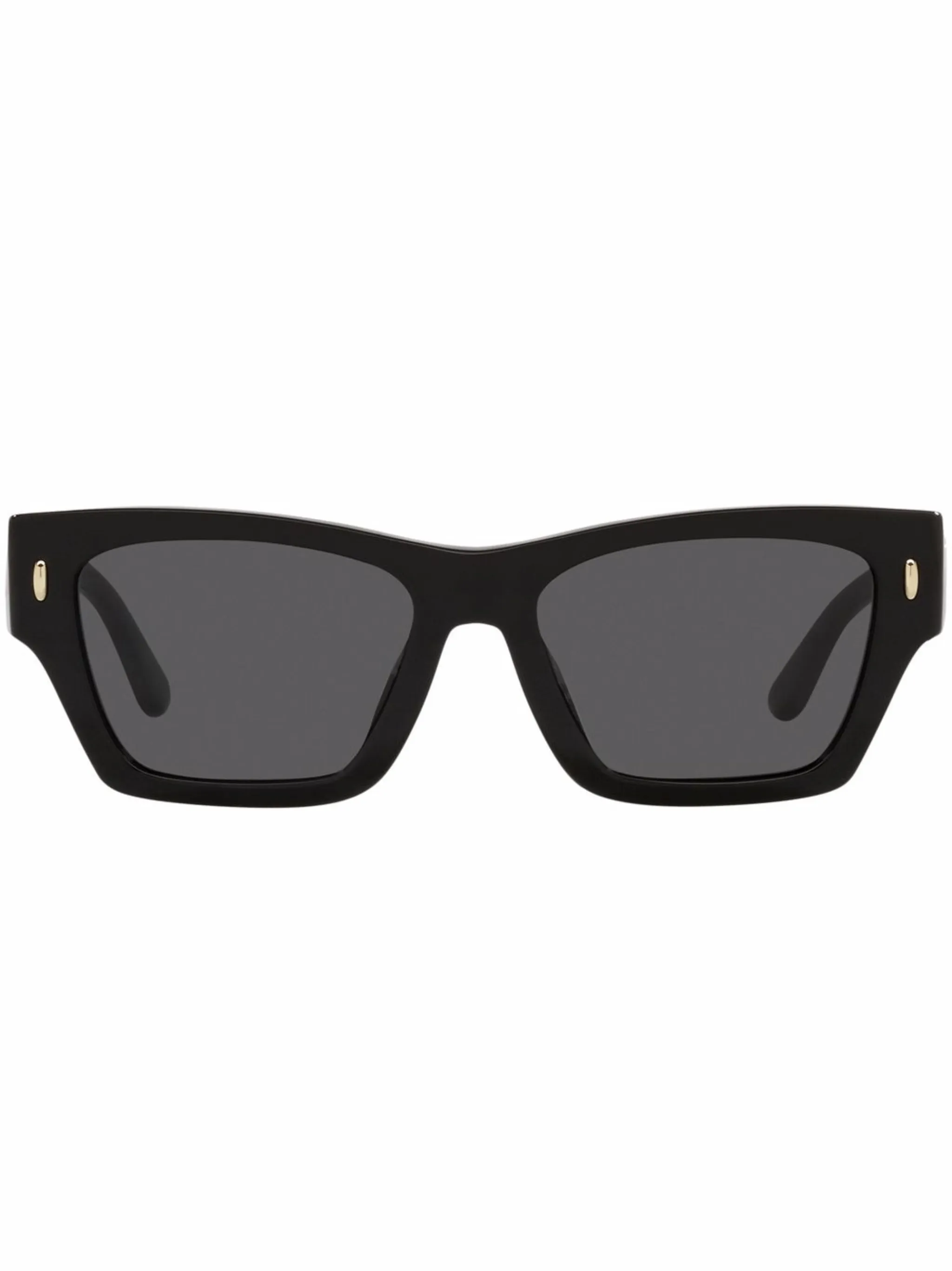 

Солнцезащитные очки в квадратной оправе с логотипом Tory Burch, черный