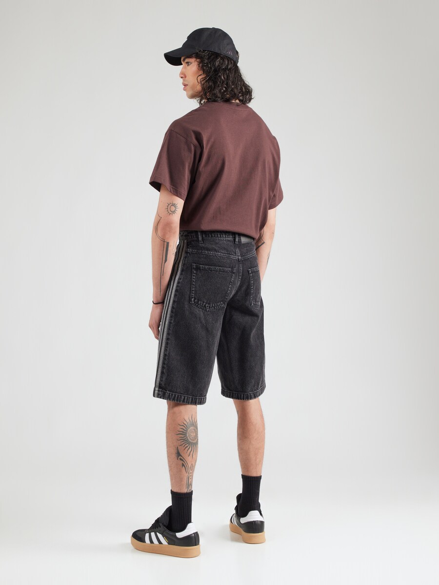 Джинсы свободного кроя ADIDAS ORIGINALS Adicolor Firebird, Black denim — фото 3