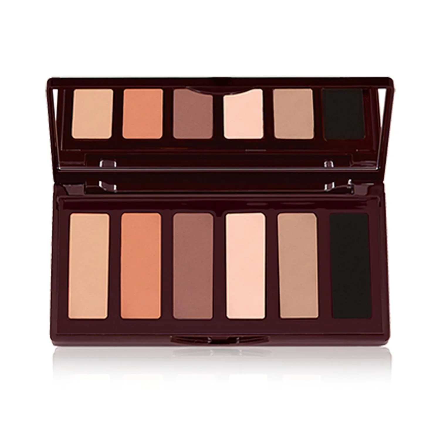 Charlotte Tilbury Super Nudes Easy Eye палетка теней для век - Nude Matte палетка с 6 универсальными оттенками для эффекта дымчатых глаз в стиле супермоделей 90-х, Super Nudes
