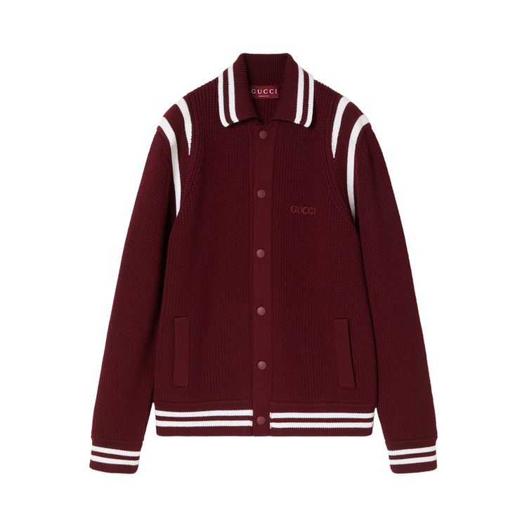 

Кардиган Gucci Long-Sleeve Cardigan 'Red', красный