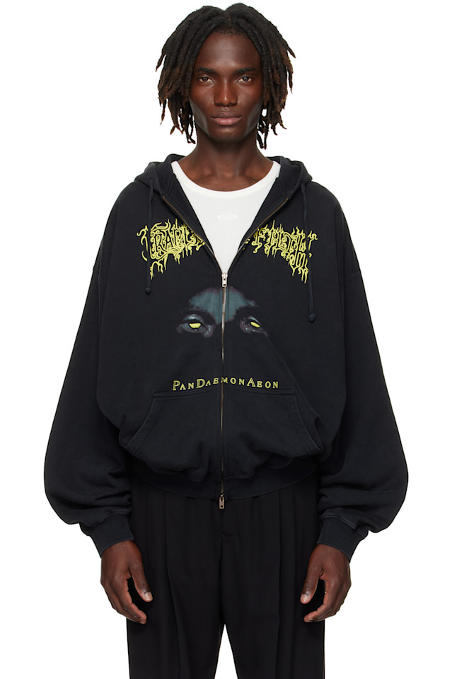 

Толстовка с молнией Cradle of Filth 'Pandaemonaeon' Vetements, черный