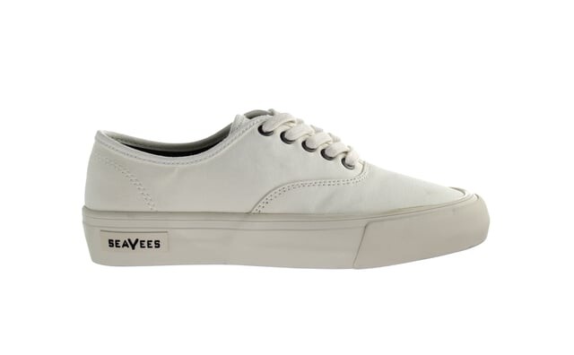 Женские плимсоллы Legend Standard на шнуровке и парусине Seavees, белый