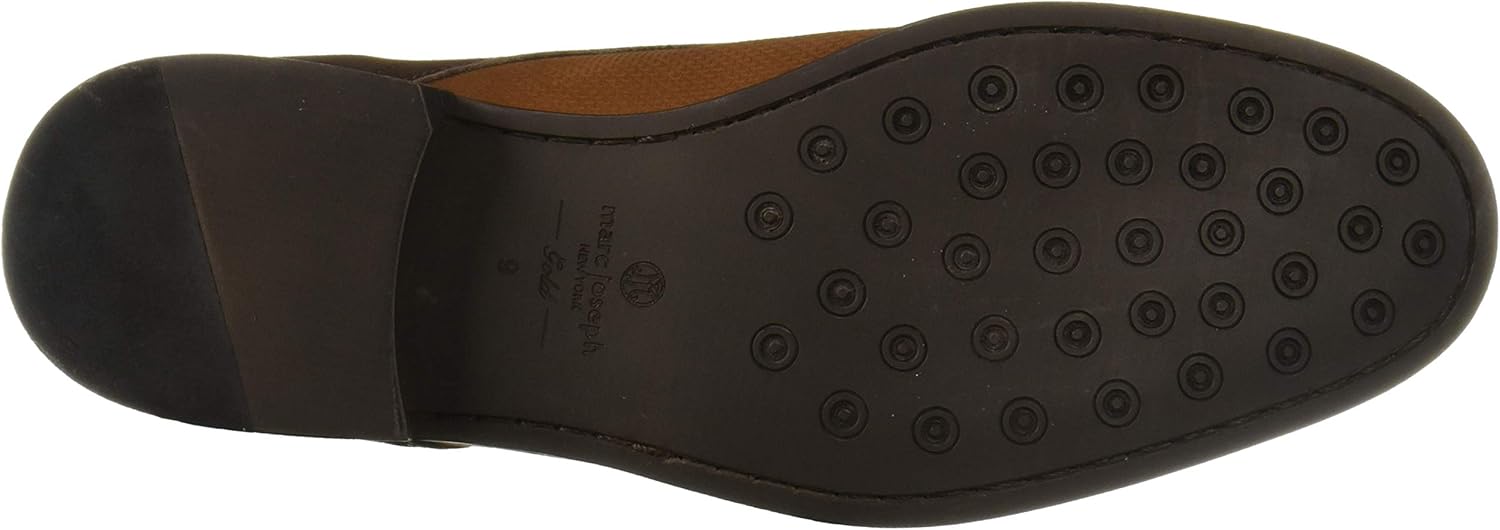 Мужские кожаные туфли Marc Joseph New York из роскошной золотой коллекции, с закрытым носком и шнуровкой, лоферы — фото 4