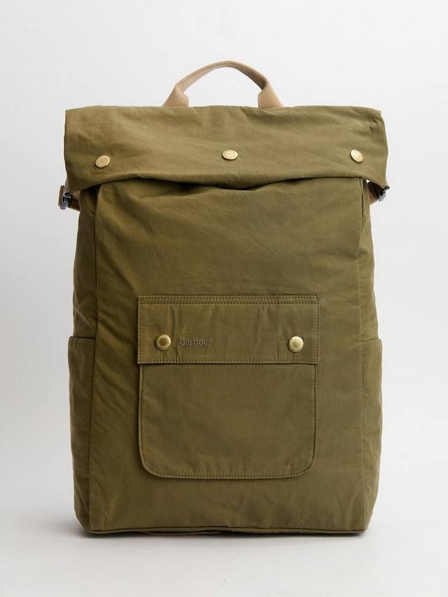 

Трансформирующийся рюкзак с откидной крышкой Barbour, Dusky Green