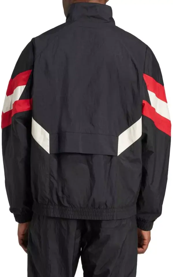 Куртка manchester united originals track jacket asia sizing Adidas, черный — фото 4