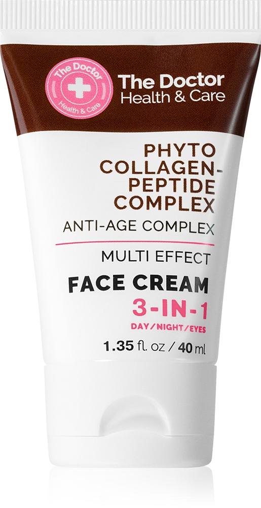 

Фитоколлаген-Пептидный комплексный антивозрастной крем против морщин «три в одном» The Doctor, 40 мл
